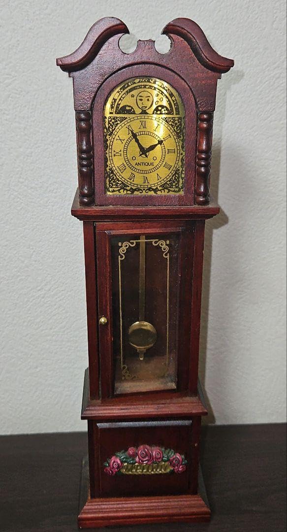 Amazon | レトロ 時計オルゴール(曲 大きな古時計) | オルゴール